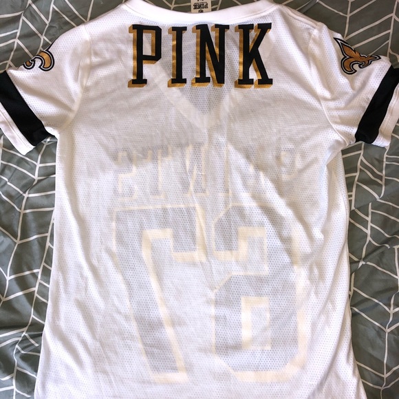 Victoria Secret Pink NFL Official Saints Jersey - Picture 3 of 6